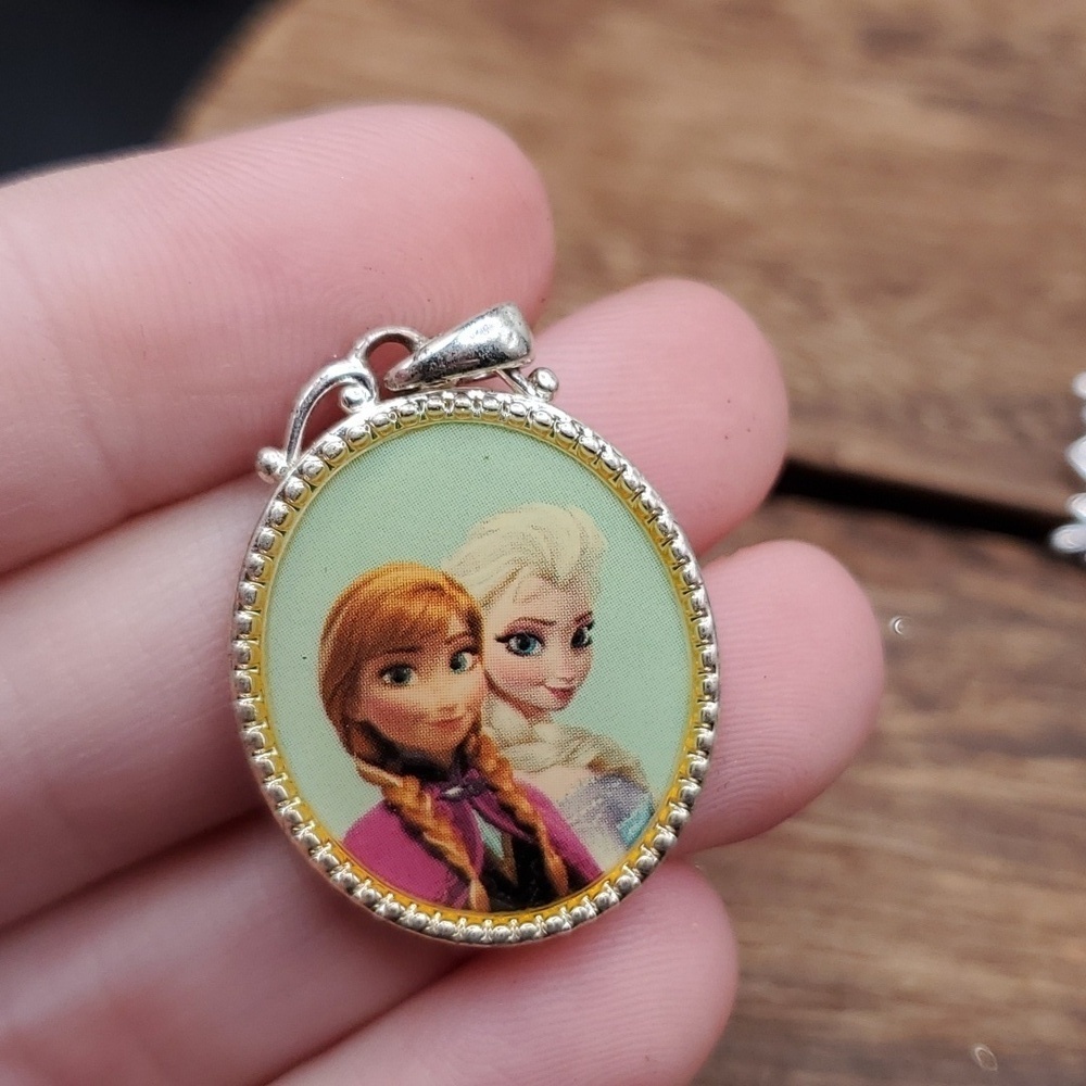 Frozen Disney best sister pendant princess